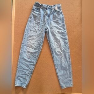 Levis High Loose Taper Jeans Size 25